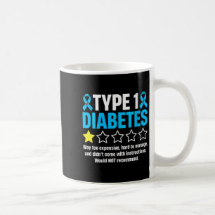 Frauen Typ-1-Diabetes ist zu kostspielig Kaffeetasse