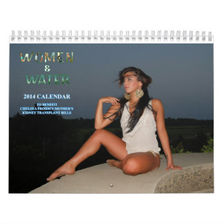 Frauen u. Wasser-Nieren-Wohltätigkeit-Kalender Kalender