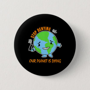 Frauen - Umweltschutz und Klimawandel Button