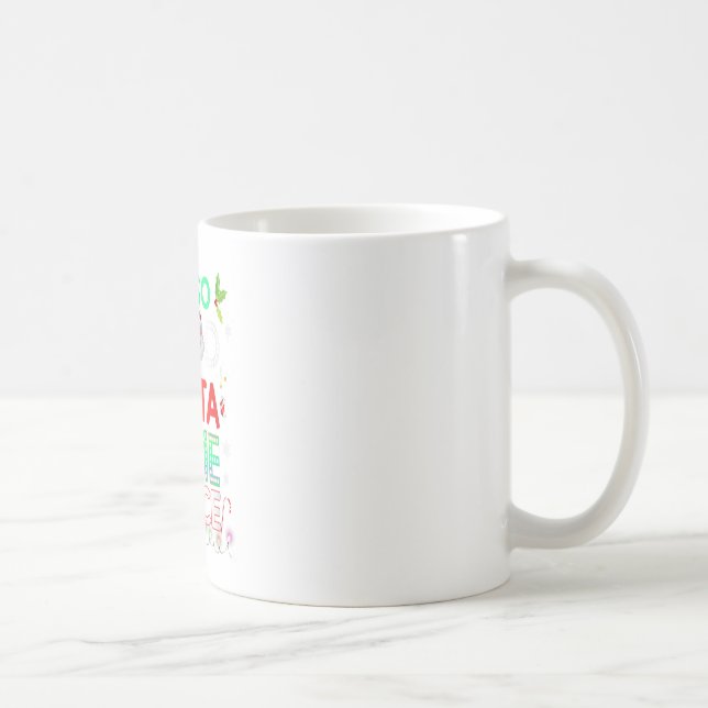 Frauen Unangemessenes Weihnachts-T-Shirt Kaffeetasse (Rechts)