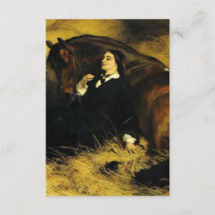 Frauen und Pferd Begleitkarte