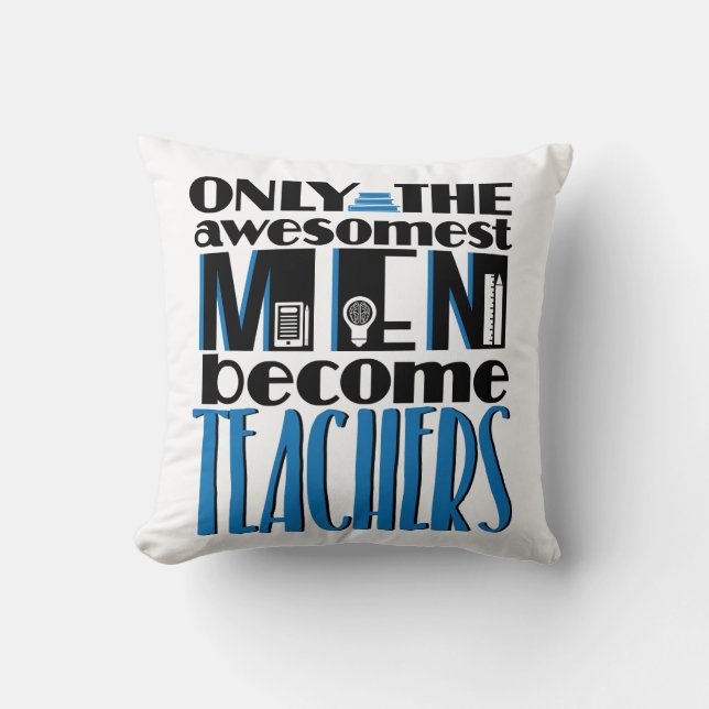 Frauen Uni-Professor-Teacher Teaching Gift Men Kissen (Vorderseite)