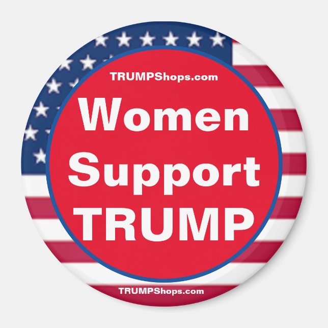 Frauen unterstützen den Patriotischen TRUMP-Magnet Magnet (Vorne)