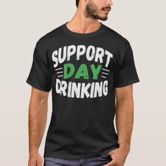 Frauen unterstützen Tag trinken Trinkgeschenk s V- T-Shirt