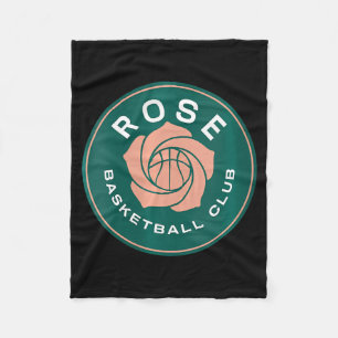 Frauen unvergleichliche Rose Basketballclub 3x3 Fleecedecke