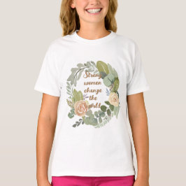 Frauen verändern die Welt im achten März T-Shirt