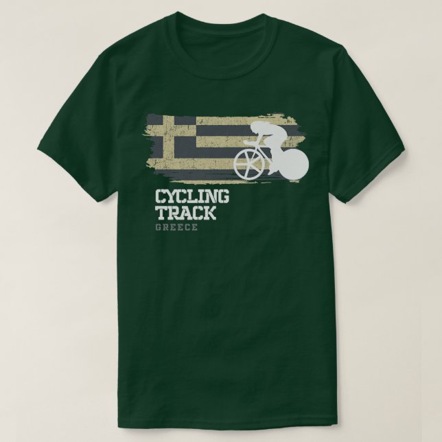 Frauen verfolgen Fahrradfahren in Griechenland Roa T-Shirt (Design vorne)