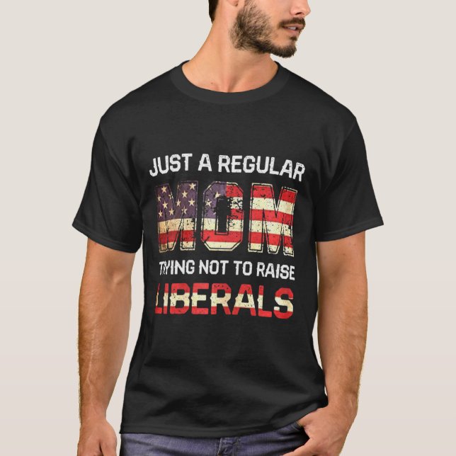 Frauen versuchen nur regelmäßig, eine Mama zu bild T-Shirt (Vorderseite)