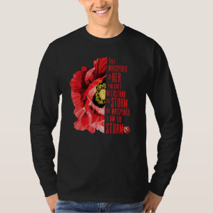 Frauen, Veteranen Roter Mohn, ich bin der Sturm, I T-Shirt
