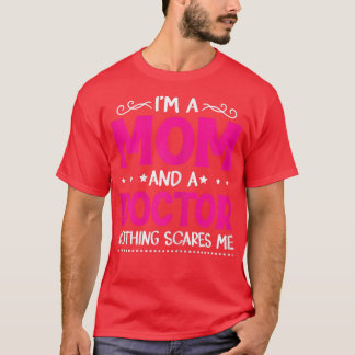 Frauen Vintag bin ich eine Mama und Ärztin, die ei T-Shirt
