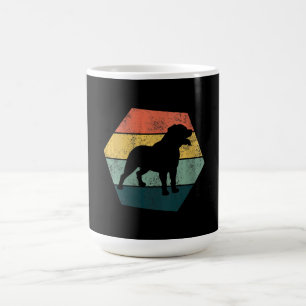 Frauen Vintag Hexagon Rottweiler Geschenk Rottweil Kaffeetasse