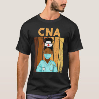 Frauen Vintager schwarzer DNA-Stolz nach schwarzer T-Shirt
