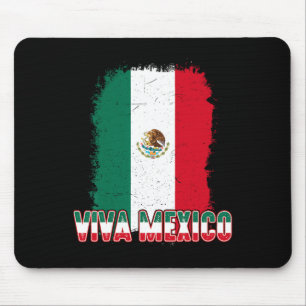 Frauen Viva Mexico Flagge Männer Kinder Junge Mexi Mousepad