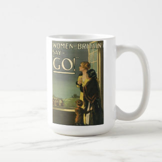 "Frauen von Großbritannien sagen gehen" Tasse