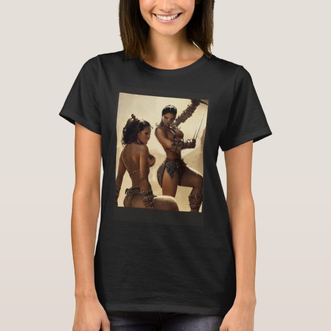 Frauen von Kali Arnis Escrima vom Künstler Don Cas T-Shirt (Vorderseite)
