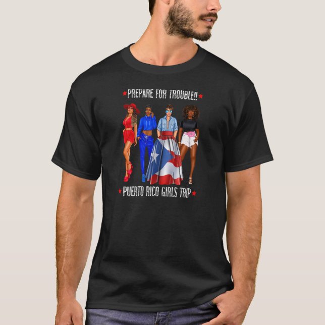 Frauen Vorbereitung auf Probleme Frauen Hen Party  T-Shirt (Vorderseite)