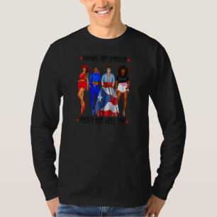 Frauen Vorbereitung für Probleme Puerto Rico Girls T-Shirt