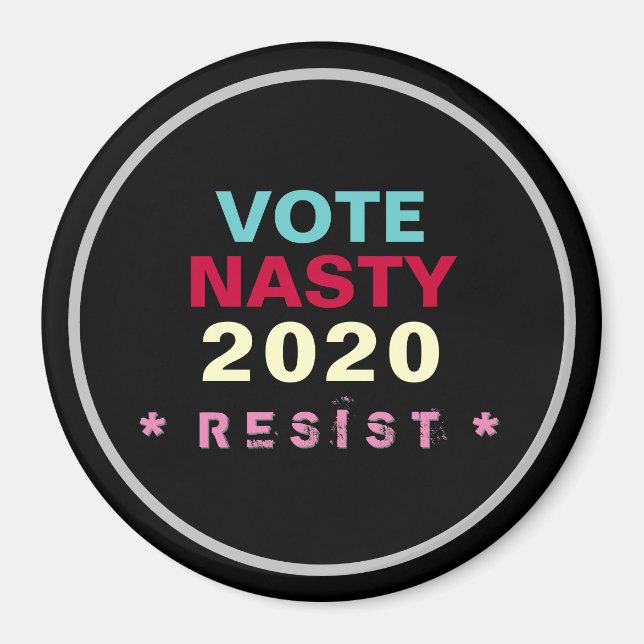 Frauen wählen EKLIG 2020 RESIST-Kühlschrankmagnet Magnet (Vorne)