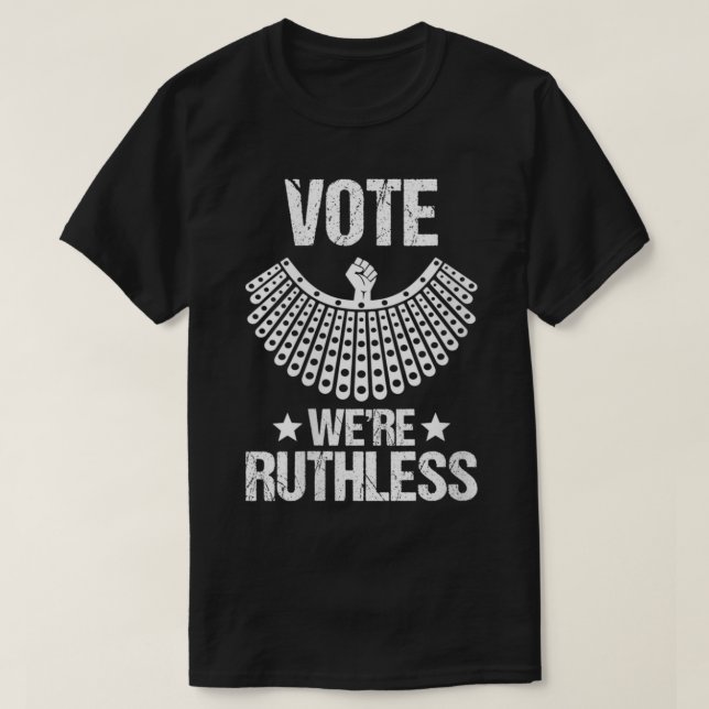 Frauen wählen Wir sind rücksichtslose Frauen Fraue T-Shirt (Design vorne)