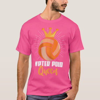 Frauen Wasserpolo Königin schwimmen Schwimmbad Was T-Shirt