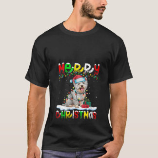 Frauen Weihnachtsbeleuchtung West Highland White T T-Shirt