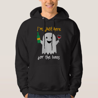 Frauen Wein im nur hier boomt lustigen halloween Hoodie