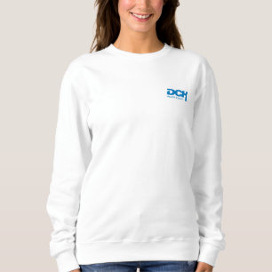 Frauen - Weiß - Sweater - DCH Blue Logo Sweatshirt