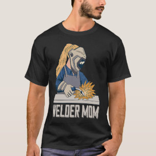 Frauen - Welder-Mama-Outfit für Metallarbeiterinne T-Shirt