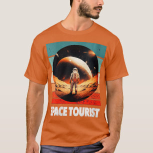 Frauen Weltraumtourismus Weltraum Weltraum Weltrau T-Shirt