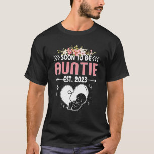Frauen werden bald zum ersten Mal im Jahr 2023 Tan T-Shirt