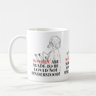 Frauen werden dazu gebracht, die Tasse zu lieben