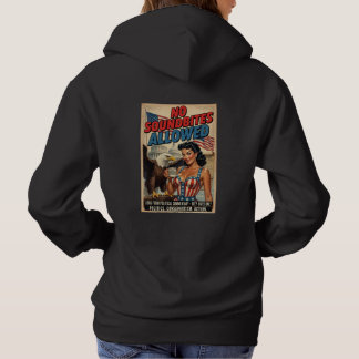 Frauen werden nicht zurückstehen hoodie