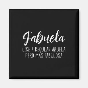 Frauen wie eine regelmäßige Abuela Para Fabuela Mu Magnet