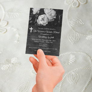 Frauen-Winter-Rückzug Weißer Blumenkirche Flyer
