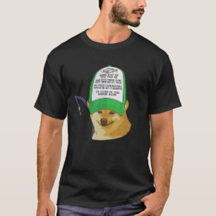 Frauen Wollte mich, Fisch Angst, dass sie Doge Fun T-Shirt