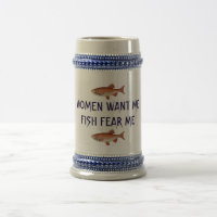 FRAUEN WOLLTE MIR FISH ANGST MICH GROSSE TASSE