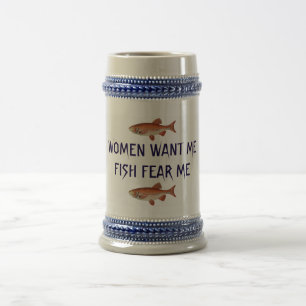 FRAUEN WOLLTE MIR FISH ANGST MICH GROSSE TASSE