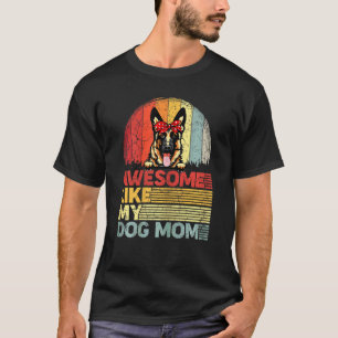 Frauen Zerstörter Deutscher Schäferhund Toll Wie M T-Shirt