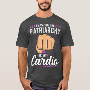 Frauen zitieren Feminismus, die sich durch starke  T-Shirt