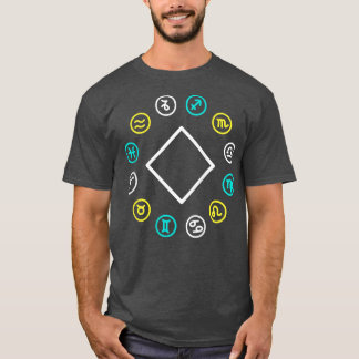 Frauen Zodiac Wheel Astrologie Horoskop Frauen T-S T-Shirt