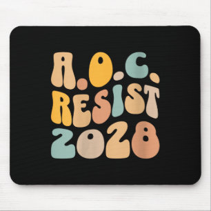 Frauen zum AC 2028 für Präsident Resist Wavy Alexa Mousepad