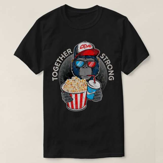 Frauen zusammen Starke $AMC Kurz Squeeze VNe T-Shirt (Design vorne)