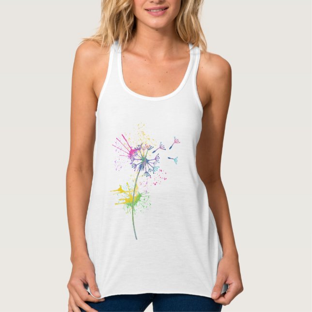 Frauenbella+Leinwand-Racerback-Tank Tank Top (Vorderseite)