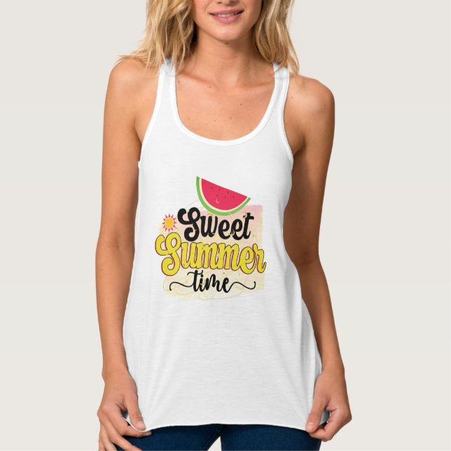 Frauenbella+Leinwand-Racerback-Tank Tank Top (Vorderseite)