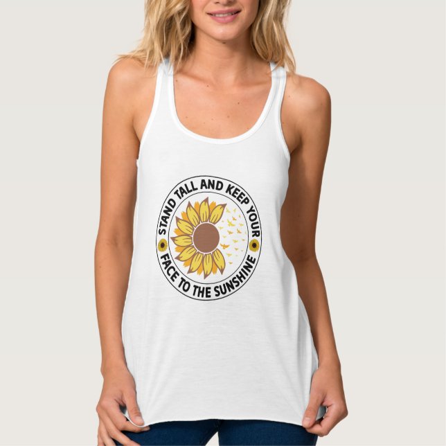 Frauenbella+Leinwand-Racerback-Tank Tank Top (Vorderseite)