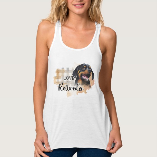 Frauenbella+Leinwand-Racerback-Tank Tank Top (Vorderseite)