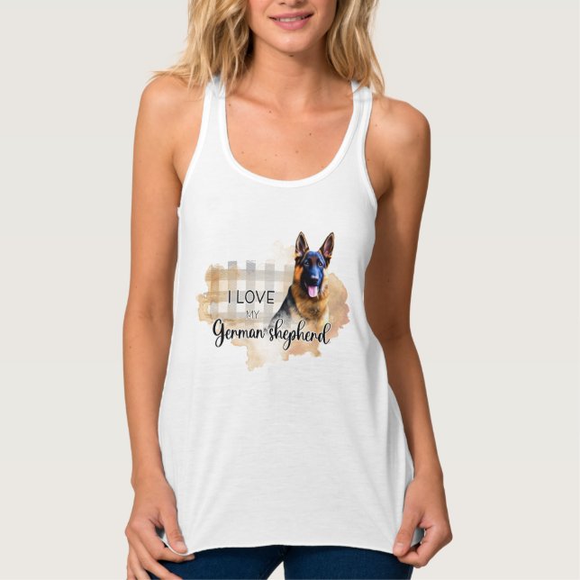 Frauenbella+Leinwand-Racerback-Tank Tank Top (Vorderseite)