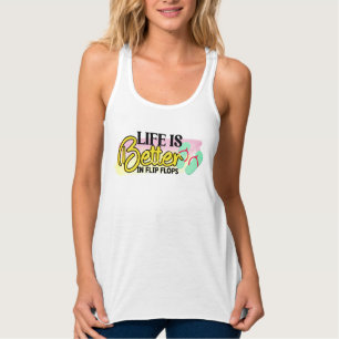 Frauenbella+Leinwand-Racerback-Tank Tank Top