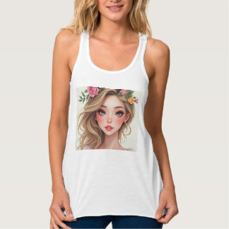 Frauenbella+Leinwand-Racerback-Tank Tank Top