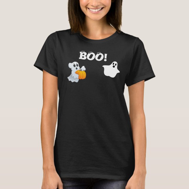 Frauenboo Halloween T-Shirt (Vorderseite)